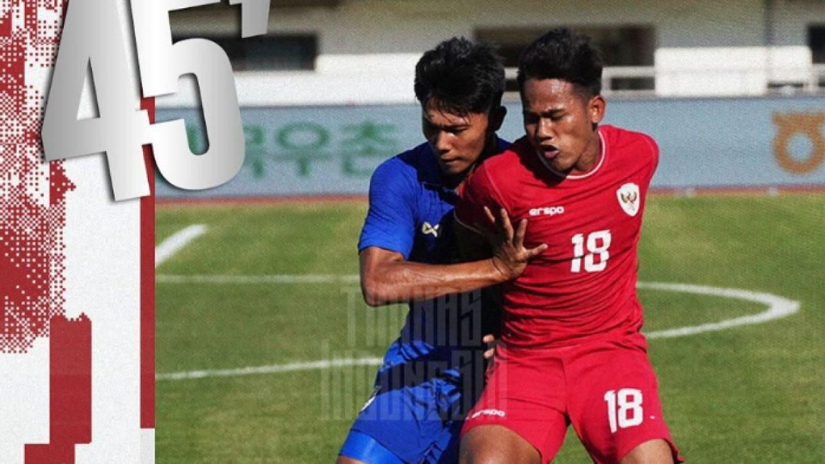 Cuplikan pertandingan Timnas U-20 Indonesia vs Thailand dengan skor 2-0 pada Turnamen Seoul Earth On Us (EOU) Cup 2024 di Seoul Mokdong Stadium, Jumat (30/8/2024).