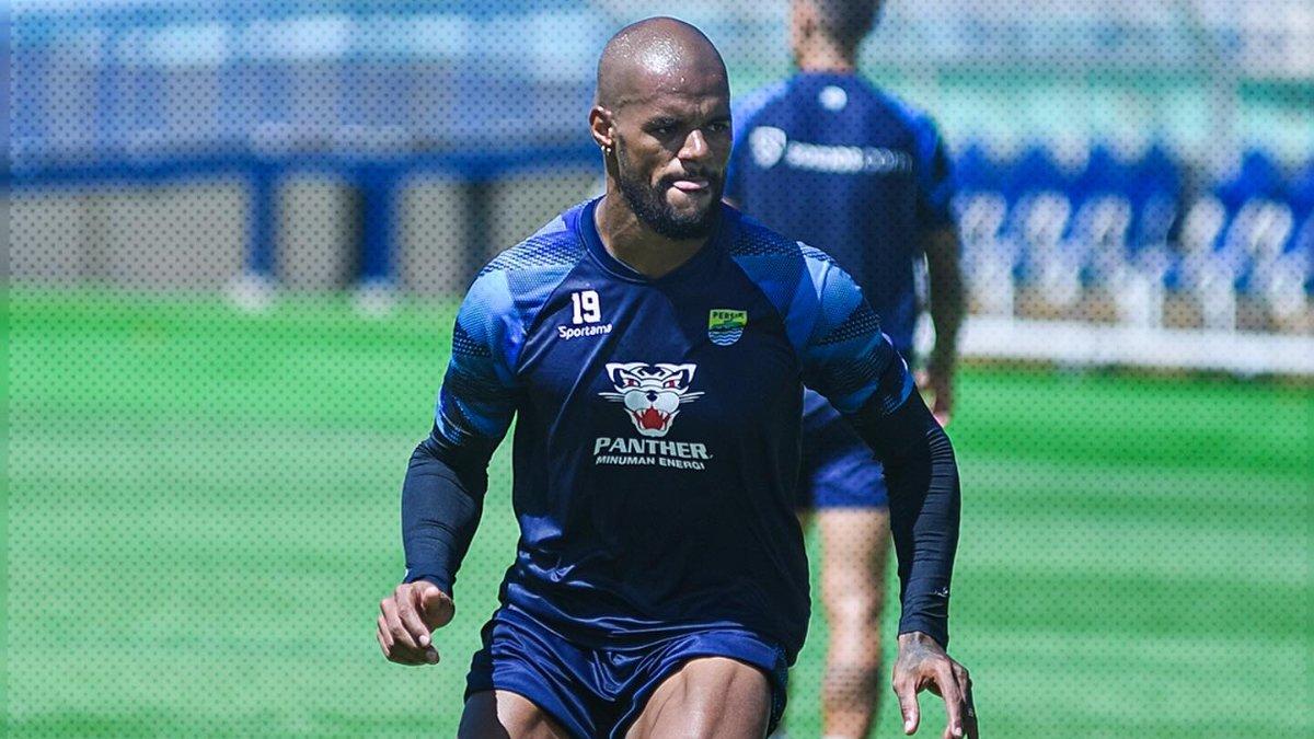 Sosok bomber Persib Bandung, David da Silva.