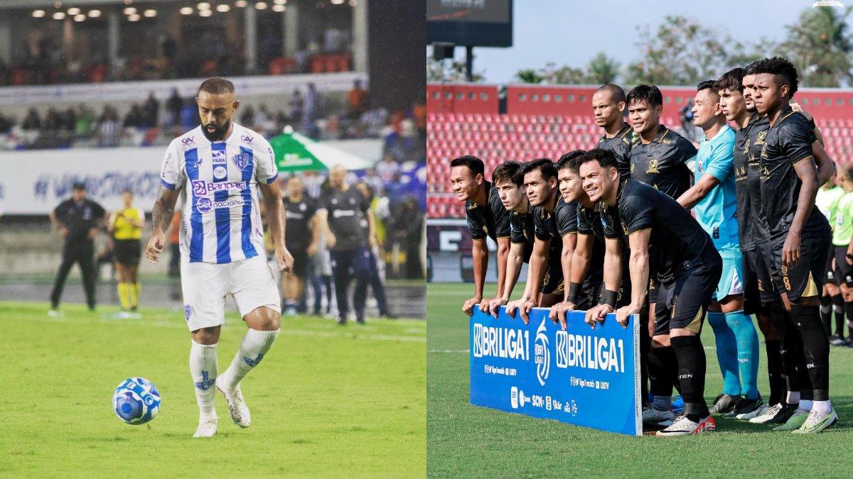 Kolase foto winger asal Brasil, Dalberto (kiri) yang kabarnya masuk lis belanja Madura United (kanan) di Liga 1 2023.