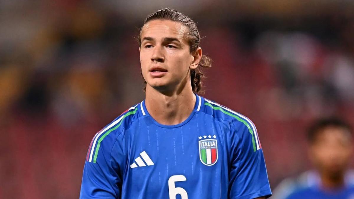 BURSA TRANSFER - Sosok Daniele Ghilardi ketika membela Timnas Italia U21 (17/10/2024).
