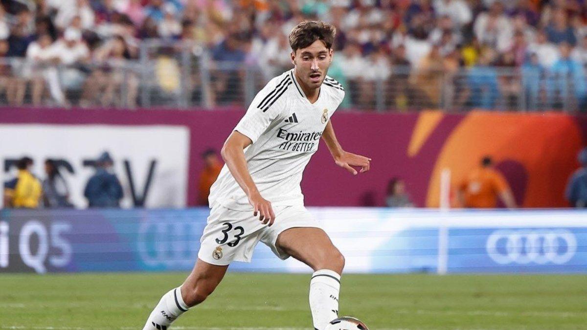 PEMAIN REAL MADRID - Debut Rafael Obrador di tim utama (4/8/2024)