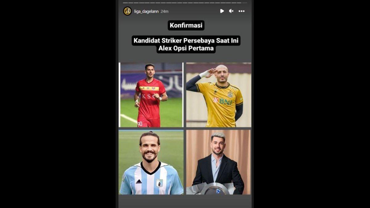 Rumor beberapa striker asing yang dikabarkan menjadi kandidat juru gedor anyar Persebaya Surabaya di putaran kedua Liga 1 2023 mendatang.
