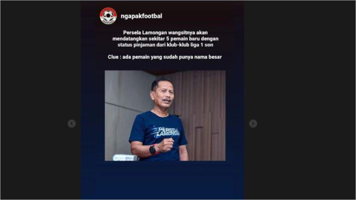 Persela Lamongan bidik pemain pinjaman dengan nama besar dari klub Liga 1.