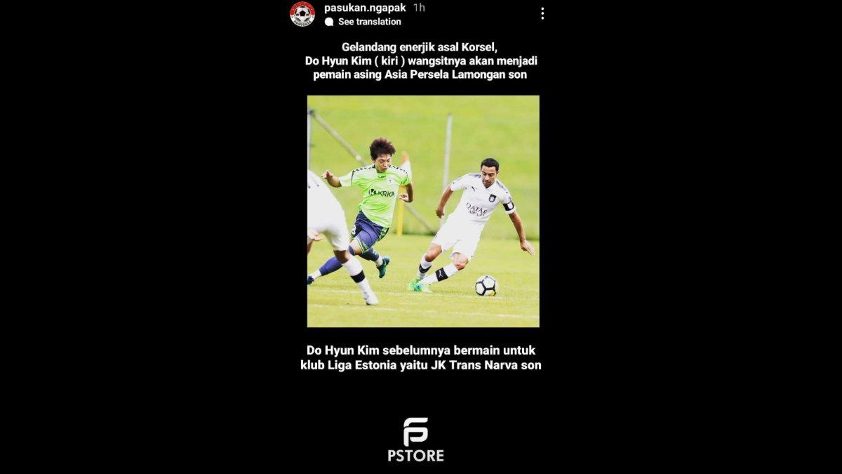 Rumor diminatinya sosok Do-hyun Kim oleh Persela Lamongan jelang gelaran Liga 2 2023.