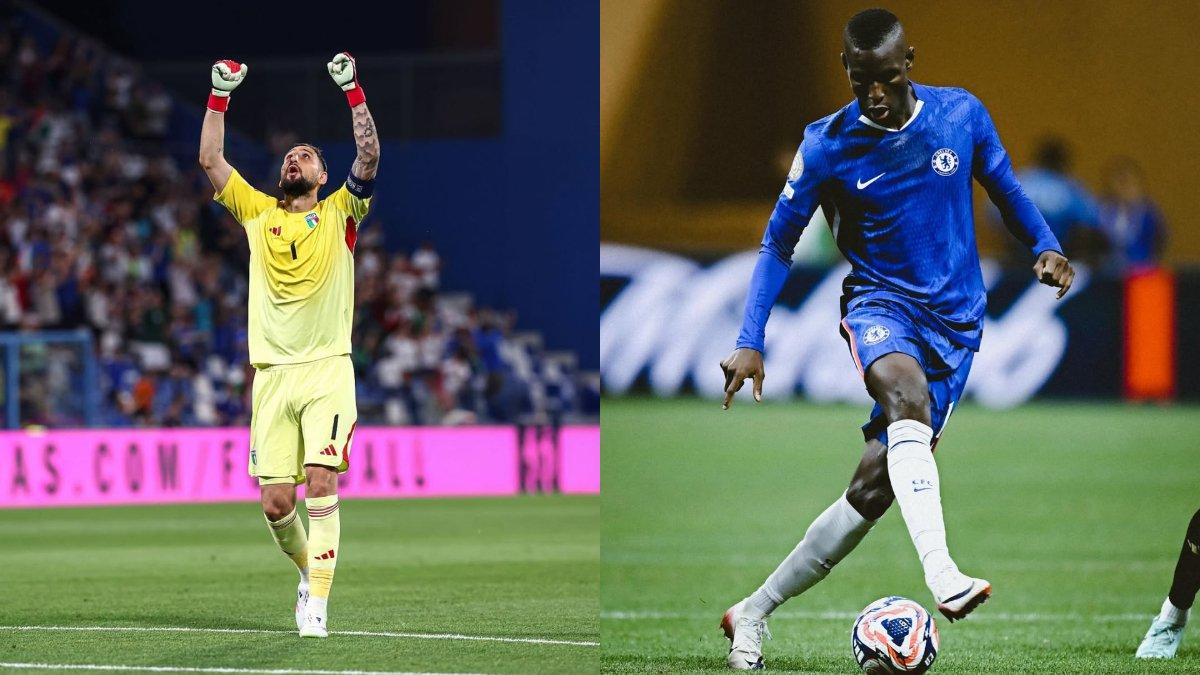 Kiper PSG, Gianluigi Donnarumma dan Penyerang Chelsea,  Nicolas Jackson