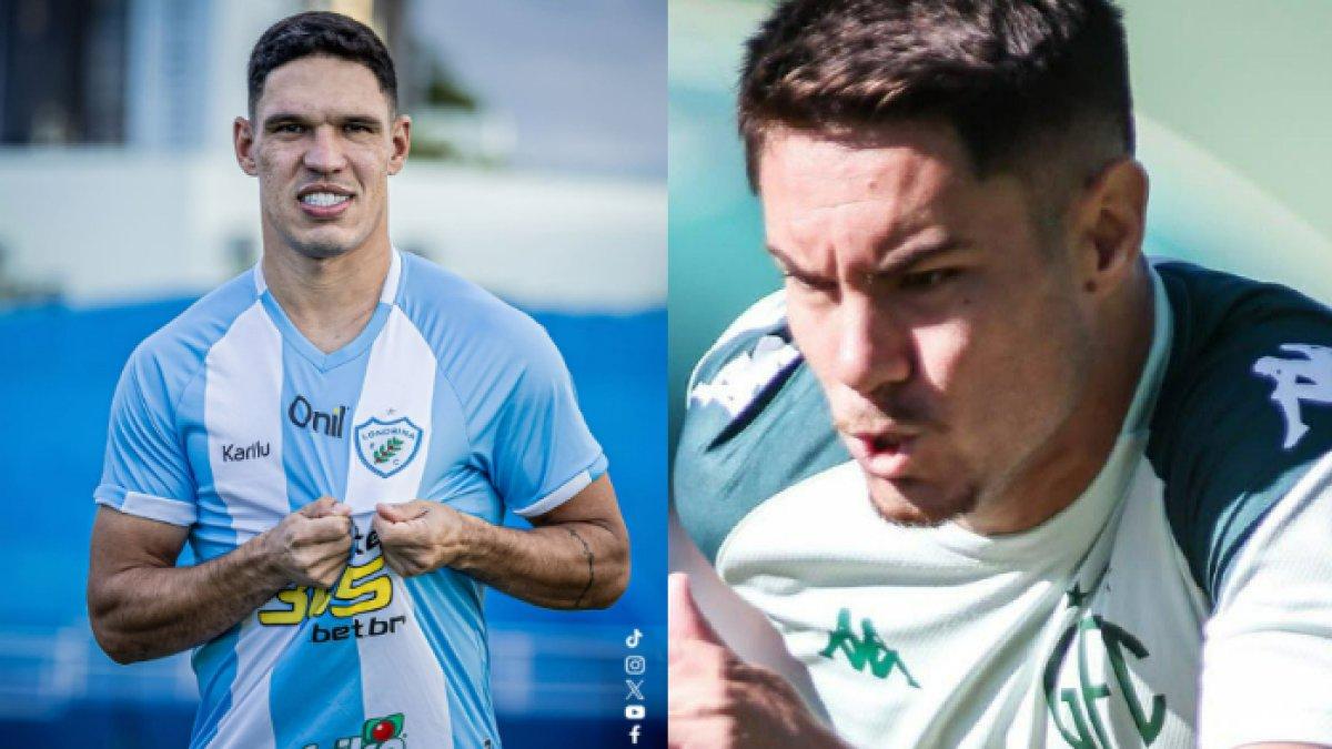 Dua pemain asing asal Brasil, Van Basty Sousa (kiri) dan Caio Mello (kanan) yang dikaitkan dengan Persija Jakarta untuk musim 2025/2026.
