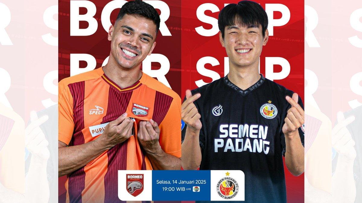 Duel Borneo FC vs Semen Padang dalam lanjutan pekan ke-18 Liga 1, akan tersaji hari ini, Selasa (14/1/2025), cek previewnya.