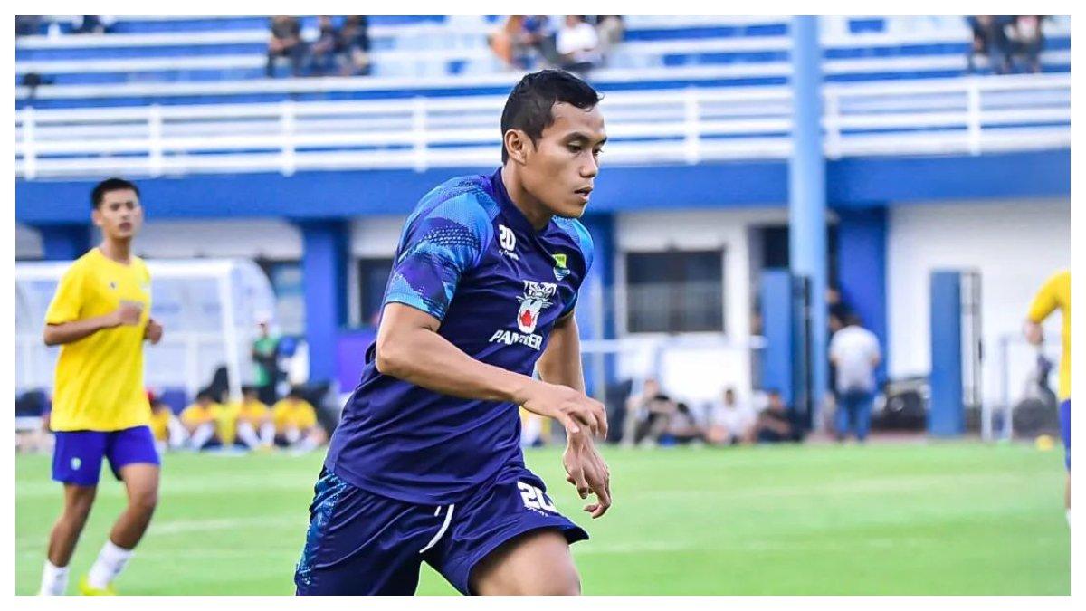 Foto Eriyanto saat berseragam Persib Bandung