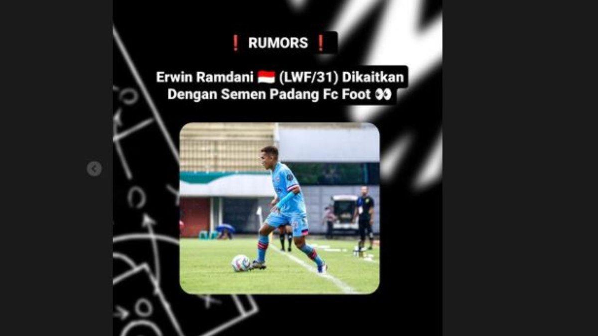 Erwin Ramdani Semen Padang 232
