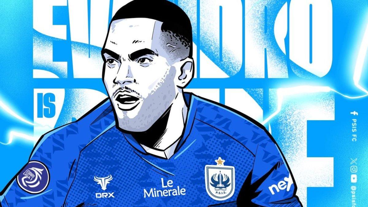 Eks striker RANS Nusantara FC, Evandro Brandao resmi bergabung ke PSIS Semarang untuk menggantikan Abdallah Sudi di Liga 1 2024.