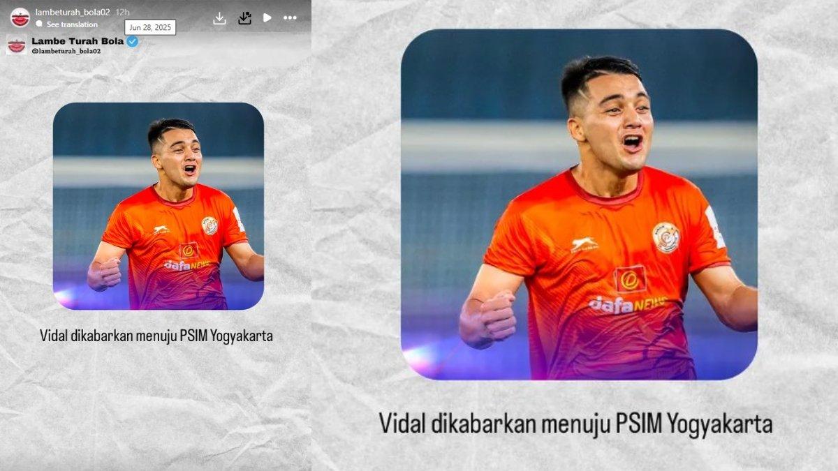 BURSA TRANSFER LIGA 1 - Ezequiel Vidal kabarnya menuju PSIM Yogyakarta.