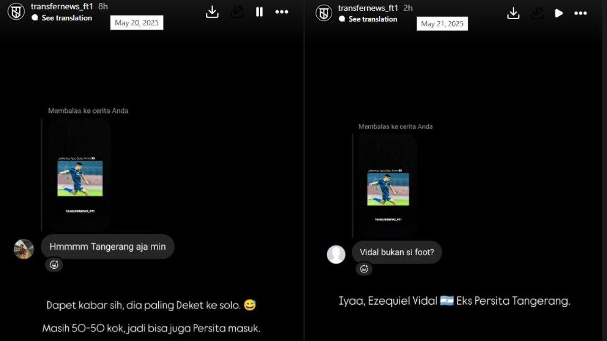 BURSA TRANSFER PERSIS SOLO - Isu eks Persita Tangerang, Ezequiel Vidal dekat ke Persis Solo.