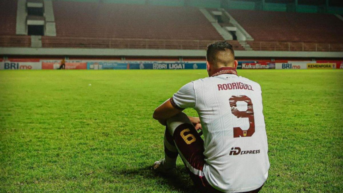 Fernando Rodriguez setelah pertandingan Persis Solo vs PSS Sleman dalam lanjutan pekan ke-19 Liga 1 2023 di Stadion Maguwoharjo, Sleman, Rabu (9/11/2023).