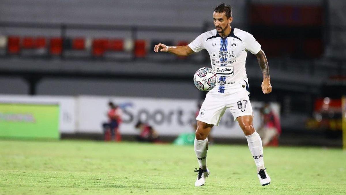 Potret Flavio Beck Junior, mantan gelandang PSIS Semarang.