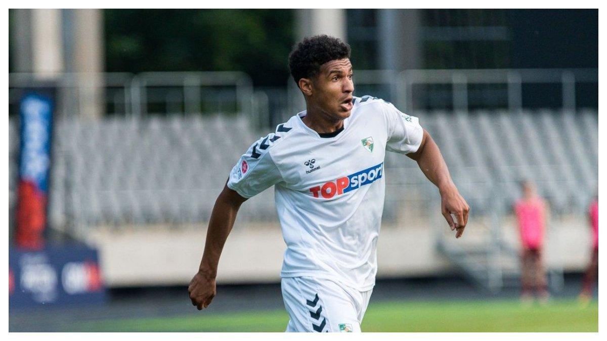 Foto Florian David saat bereragam FK Kauno Zalgiris.