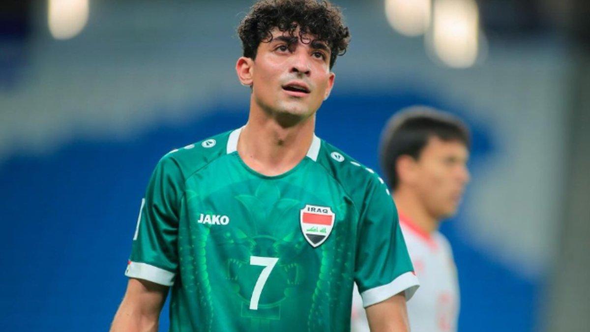 Foto Ali Jasim pemain Irak.