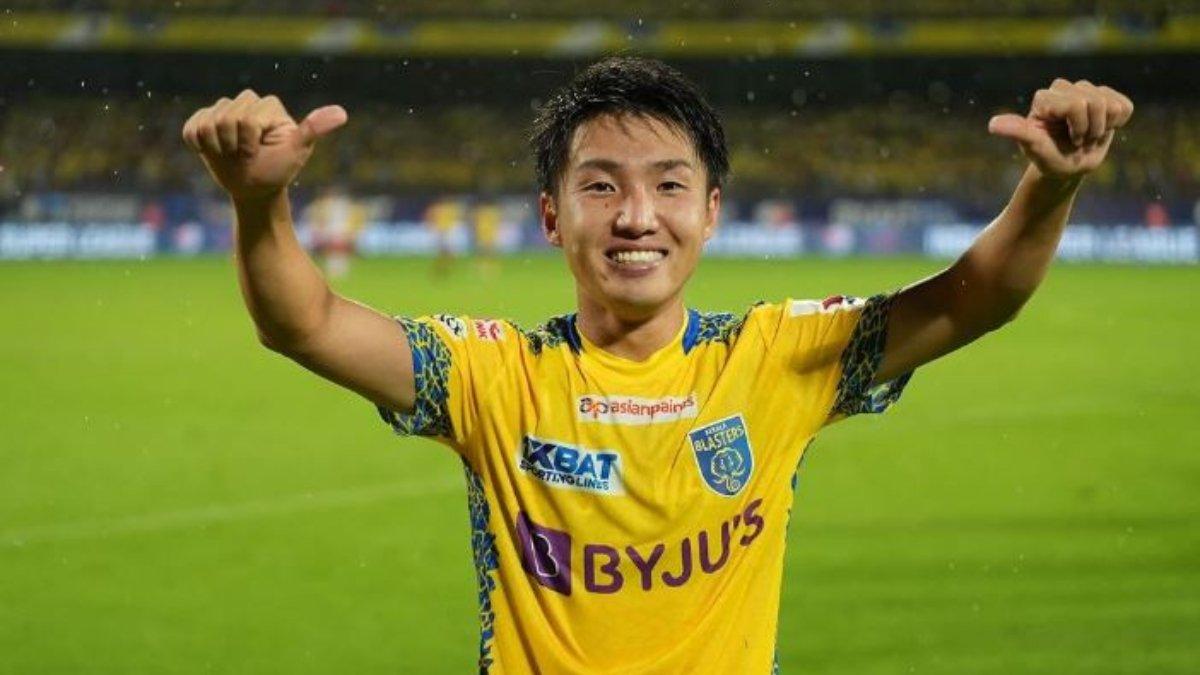 Foto Daisuke Sakai saat berseragam Kerala Blasters.