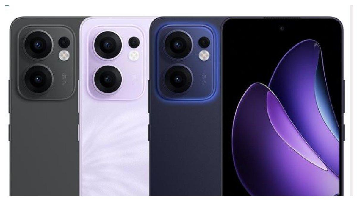 Foto Hp Oppo reno 13F, di akses pada gsmarena.com, Minggu ( 2/03/25)