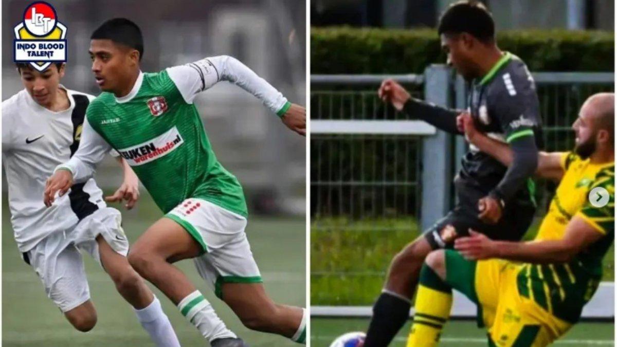 Foto Mauresmo Hinoke bermain di FC Dodrecht U21