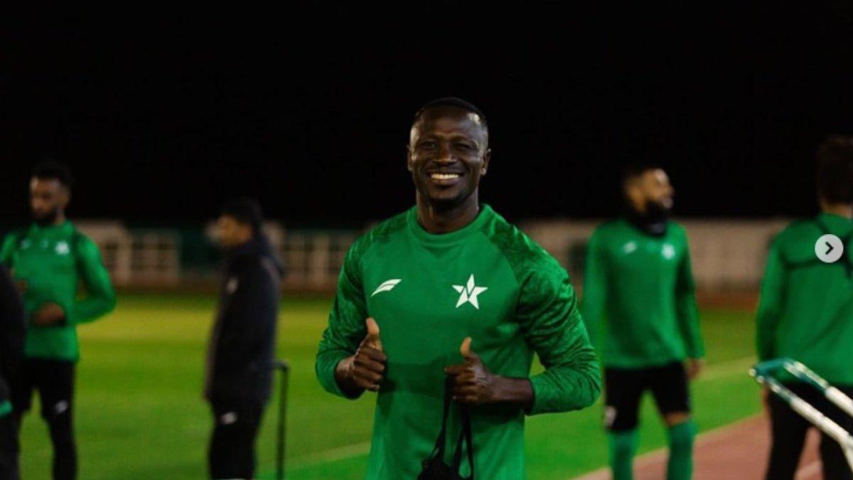 Foto Simon Msuva saat berseragam Al-Najma