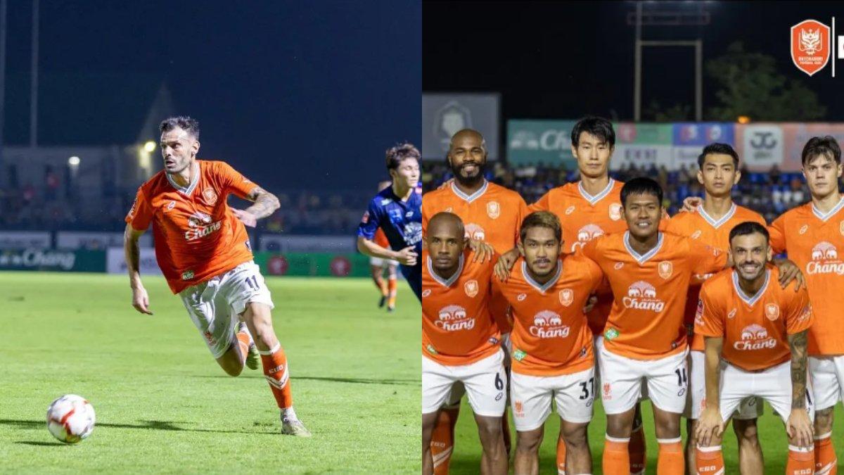 Tyronne del Pino dan klubnya, Ratchaburi FC.
