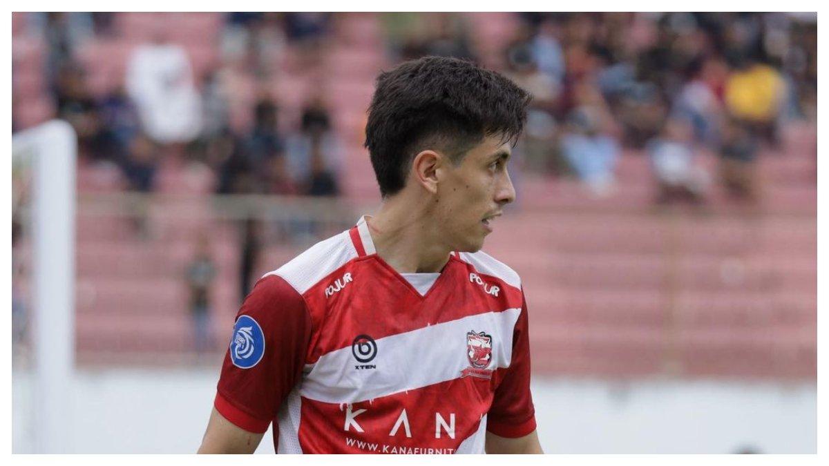Foto Francisco Rivera saat berseragam Madura United.
