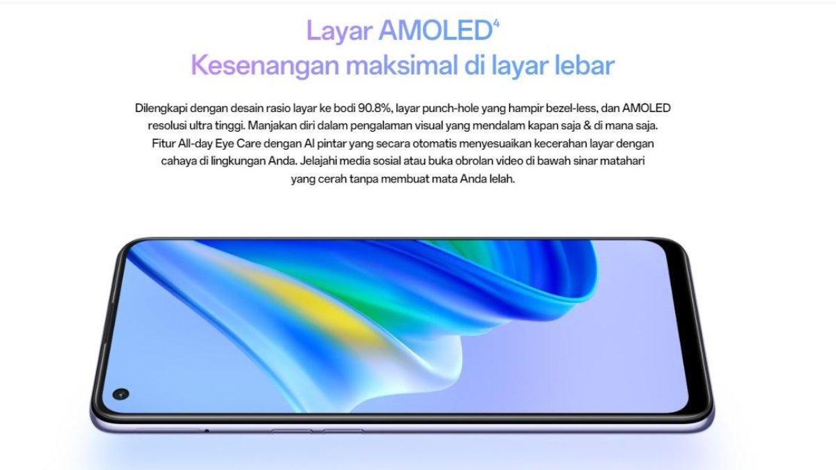 Gambar Oppo A95 5G baru