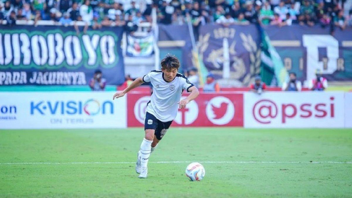 Potret gelandang RANS Nusantara FC asal Jepang, Mitsuru Maruoka.