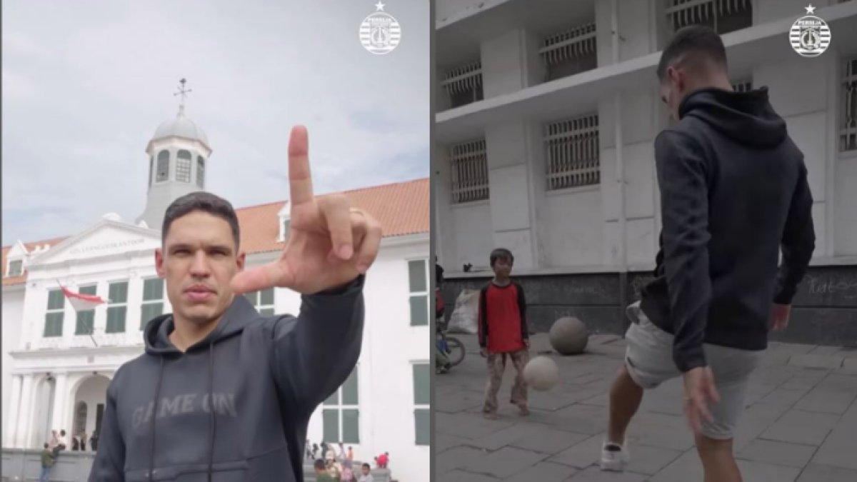 Gelandang bertahan asal Brasil, Van Basty Sousa resmi diperkenalkan sebagai rekrutan terbaru Persija Jakarta di Liga 1 2025/2026.