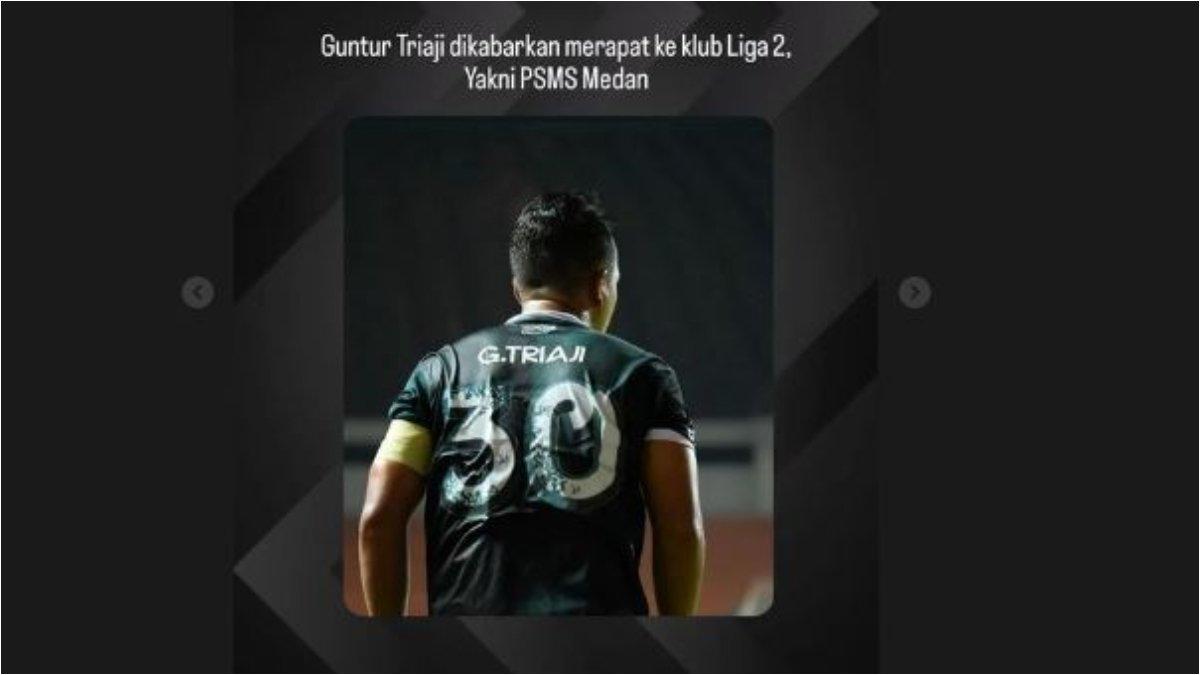 Guntur Triaji ke PSMS Medan 23