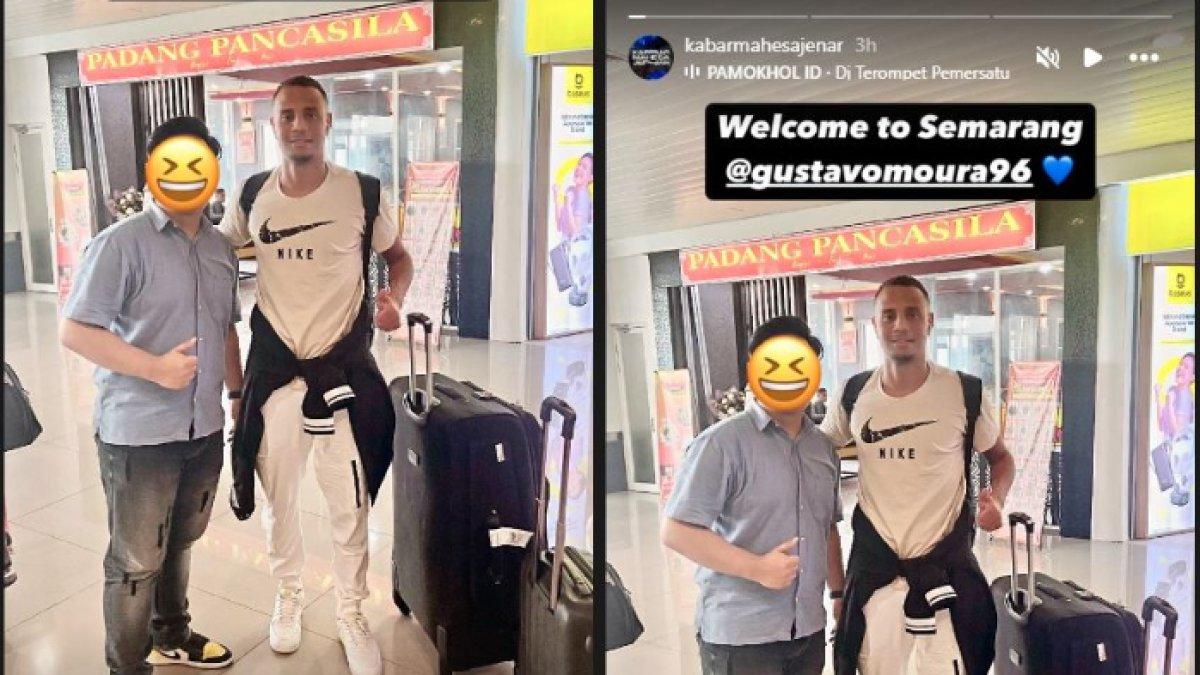 Sosok striker asing dari Brasil, yakni Gustavo Souza disinyalir telah tiba di Indonesia dan segera gabung ke PSIS Semarang, Senin (25/11).