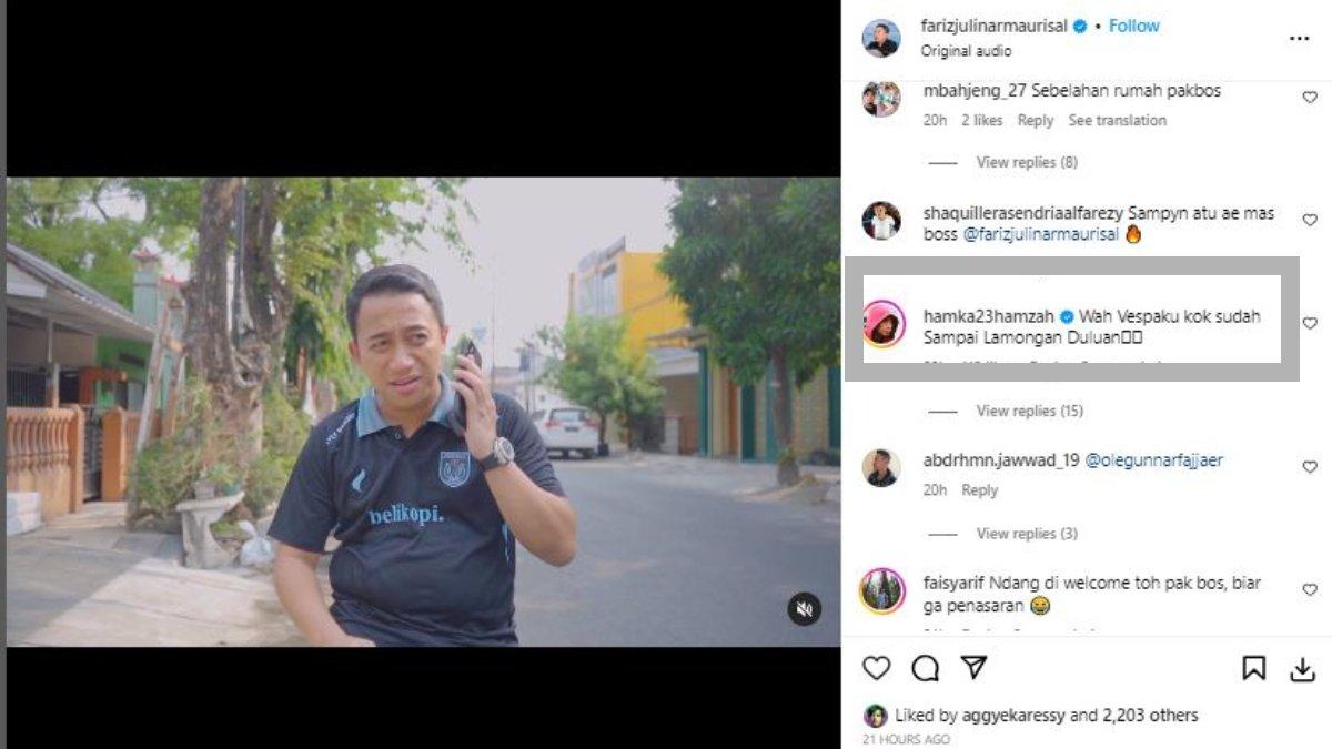 Hamka Hamzah dan Fariz 2