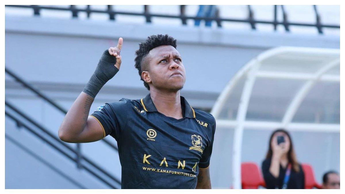 Foto Hugo Gomes saat berseragam Madura United.