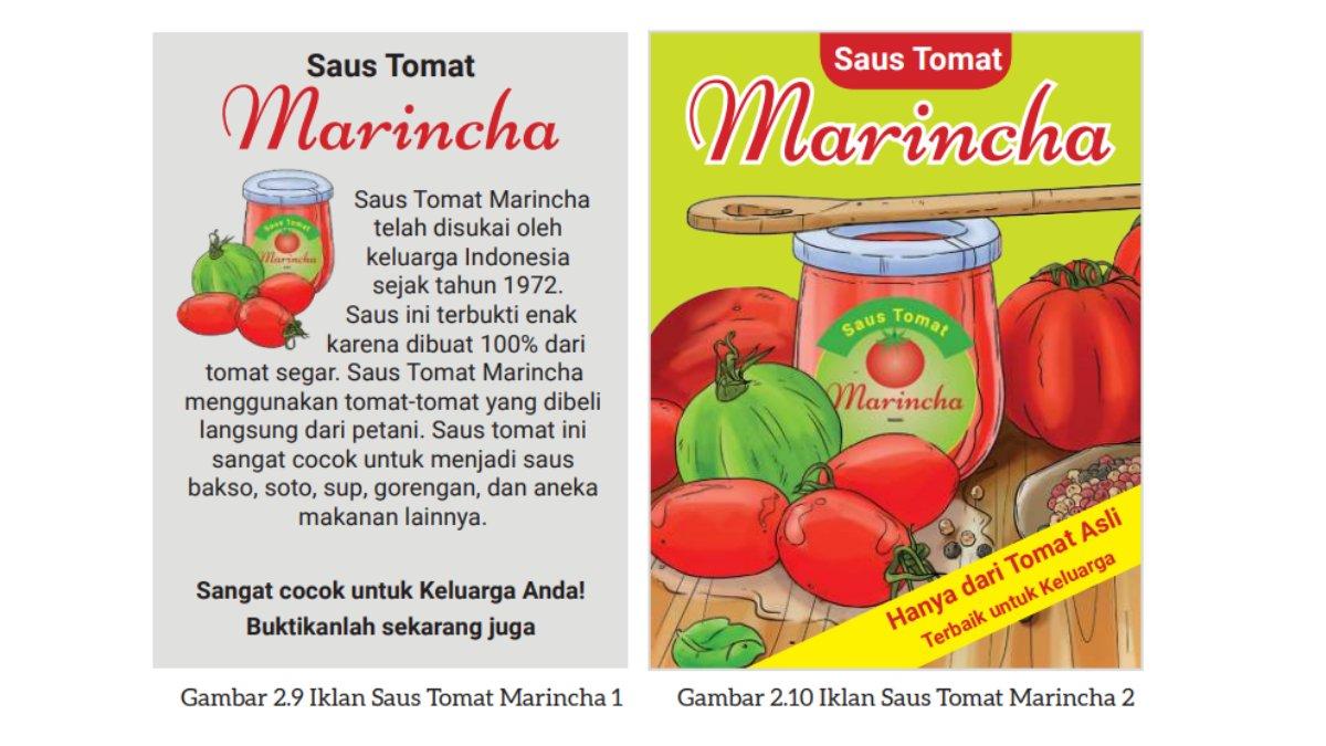 KUNCI JAWABAN - Gambar iklan untuk menjawab Tabel Kegiatan 4 yang terdapat pada Bab 2 di Buku Bahasa Indonesia untuk SMP Kelas 8 Kurikulum Merdeka halaman 54. Diakses dari laman resmi Kemendikbud pada Senin (17/2/2025). (buku.kemdikbud.go.id)