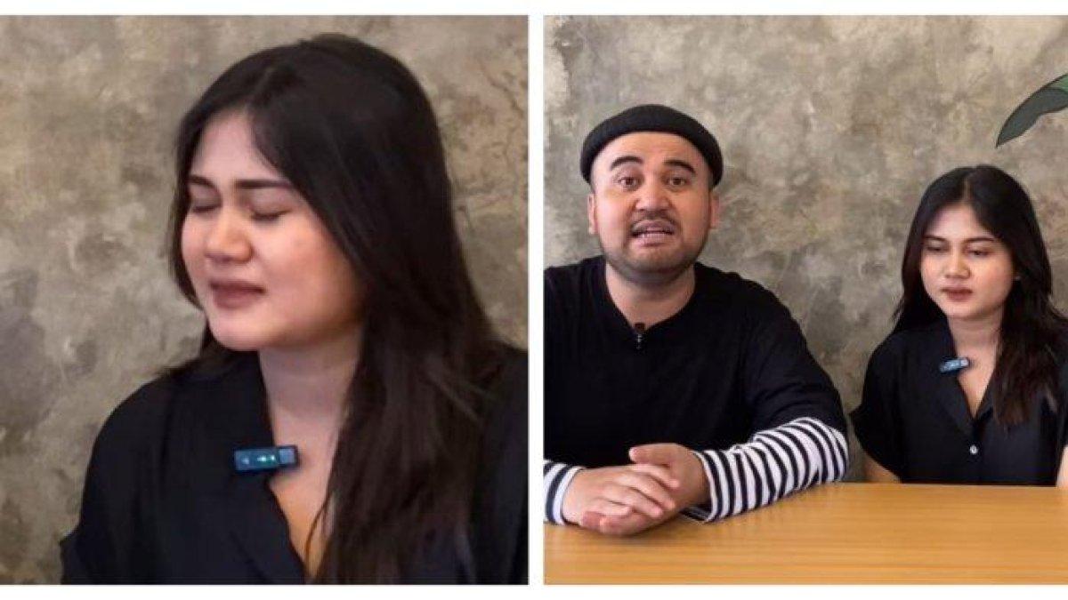 Indah memberikan klarifikasinya terkait video viralnya yang merekam ibu-ibu di bioskop.