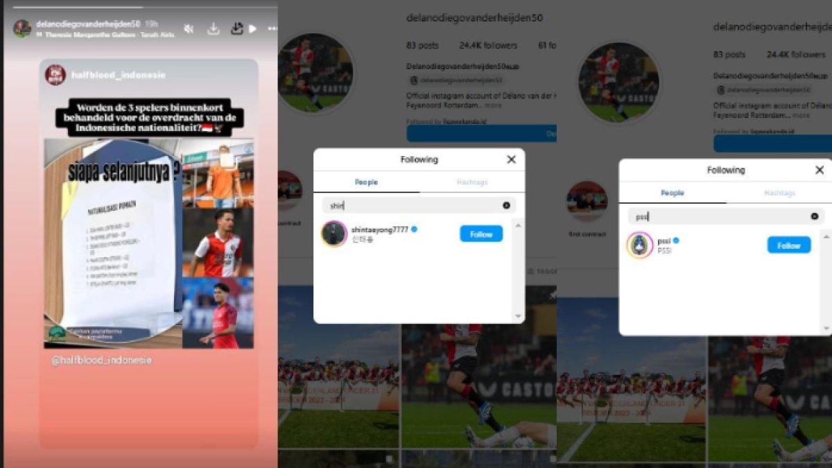 Tiga indikasi valid Delano van der Haijden membela Timnas Indonesia.