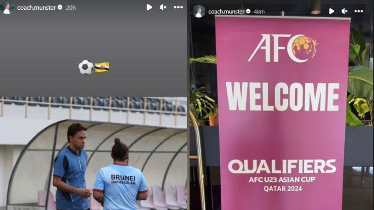 Kolase indikasi Paul Munster bertahan di Timnas Brunei Darussalam sekaligus memupus harapan Persebaya Surabaya untuk mendatangkannya di gelaran Liga 1 2023 ini.