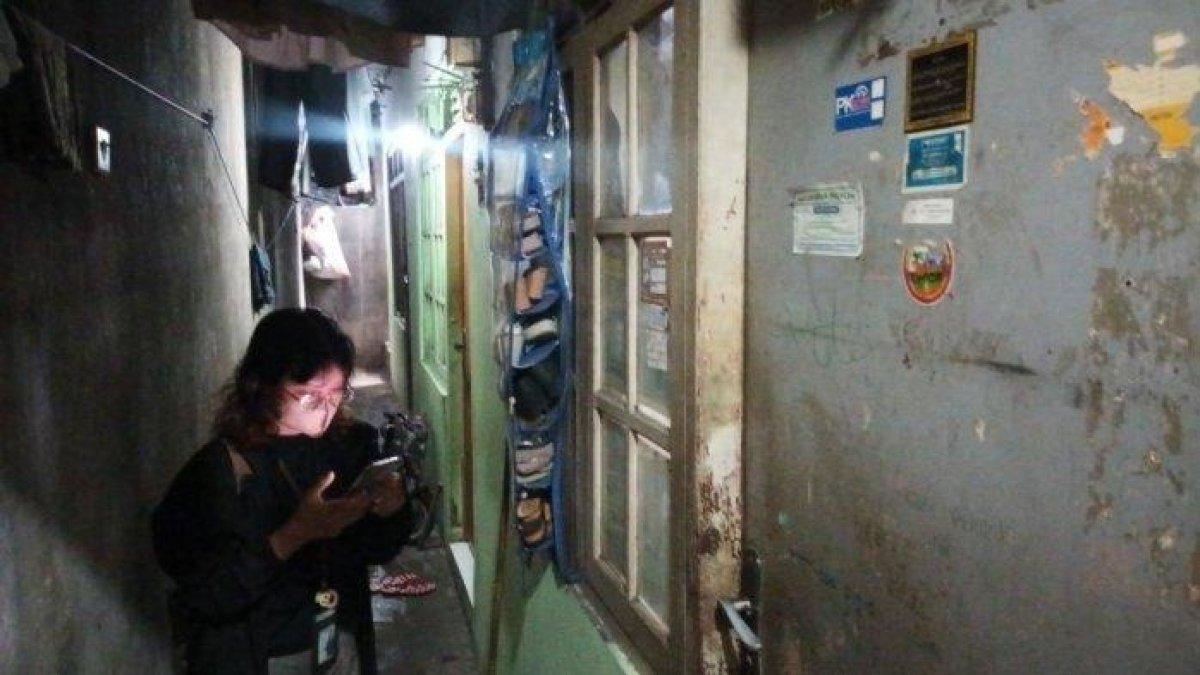 Unit kontrakan tempat Indriana Dewi Eka Saputri tinggal bersama kedua orangtuanya di RT 06/RW 14, Cipinang Besar Utara, Jatinegara, Jakarta Timur, Minggu (3/3/2024).