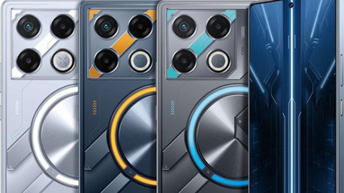 Tampilan Infinix GT 20 Pro model Gaming.