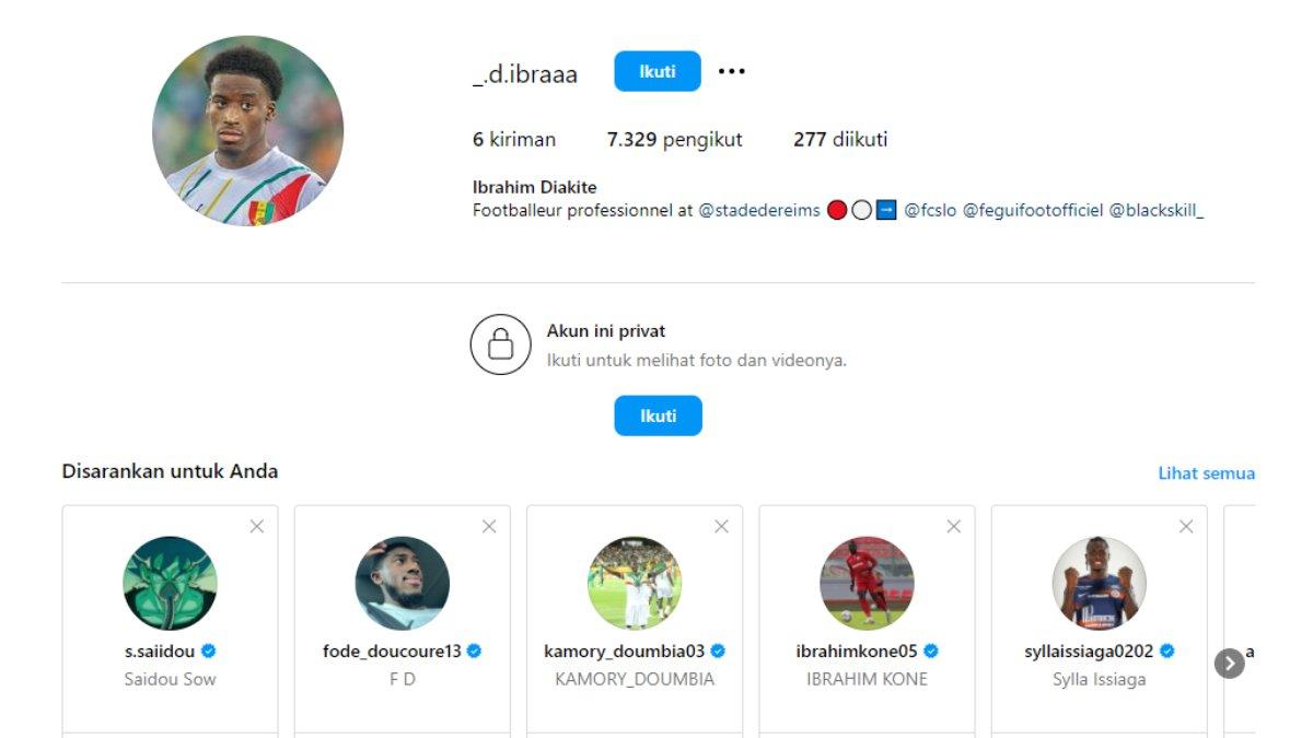 Instagram Ibrahim Diakte