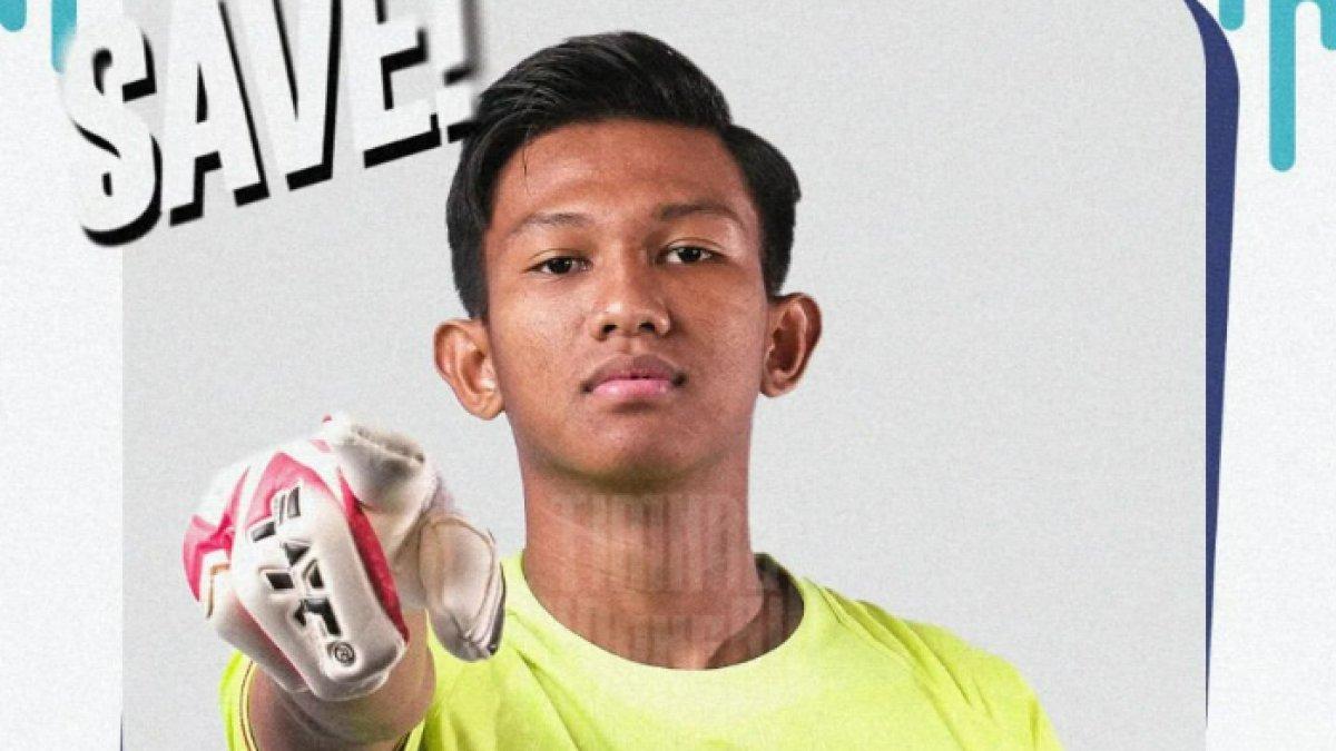 Penampilan kiper Timnas U-16 Indonesia, Nur Ichsan di ASEAN Cup 2024.