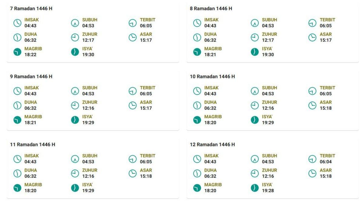 JADWAL IMSAKIYAH MAKASSAR - Cek Jadwal Imsakiyah Makassar 7-12 Ramadhan 1446 H/2025, versi Kemenag. Jadwal Imsakiyah ini terdiri dari jadwal imsak, jadwal sholat, dan jadwal buka puasa (azan Magrib).