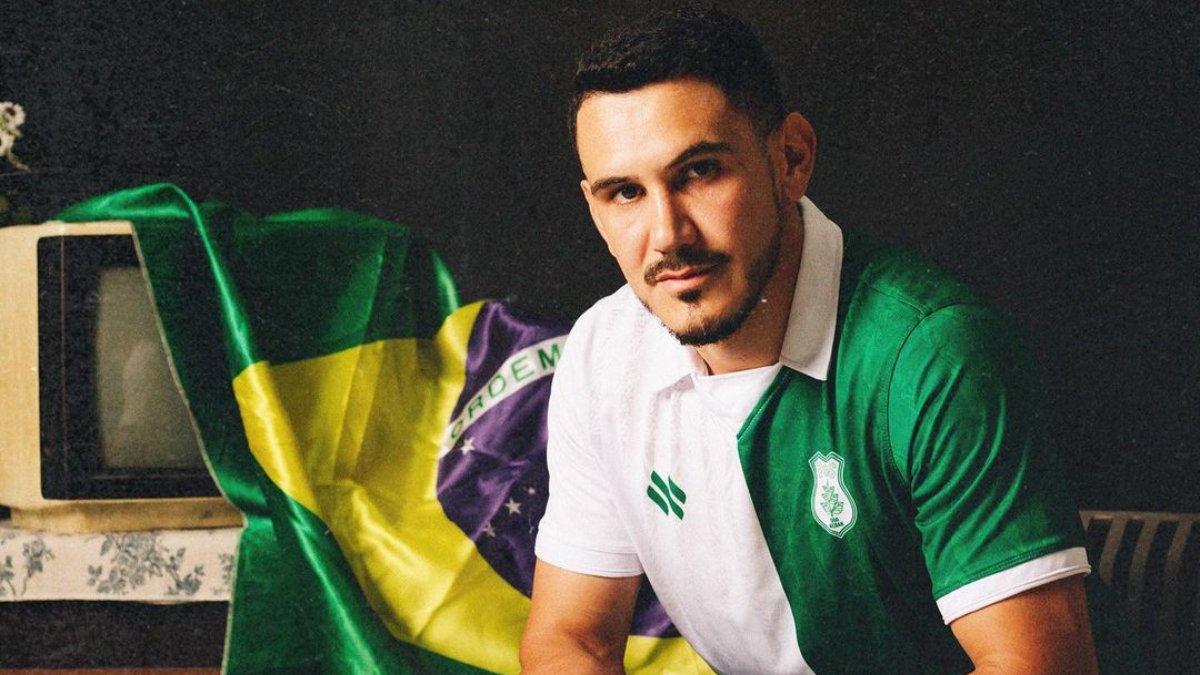 Potret striker baru PSMS Medan asal Brasil, Jacinto.