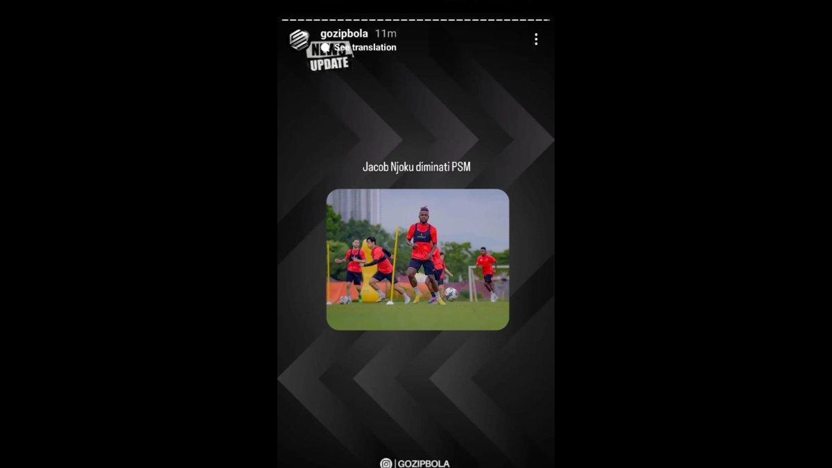 Rumor diminatinya Jacob Njoku oleh PSM Makassar jelang putaran kedua Liga 1 2023.