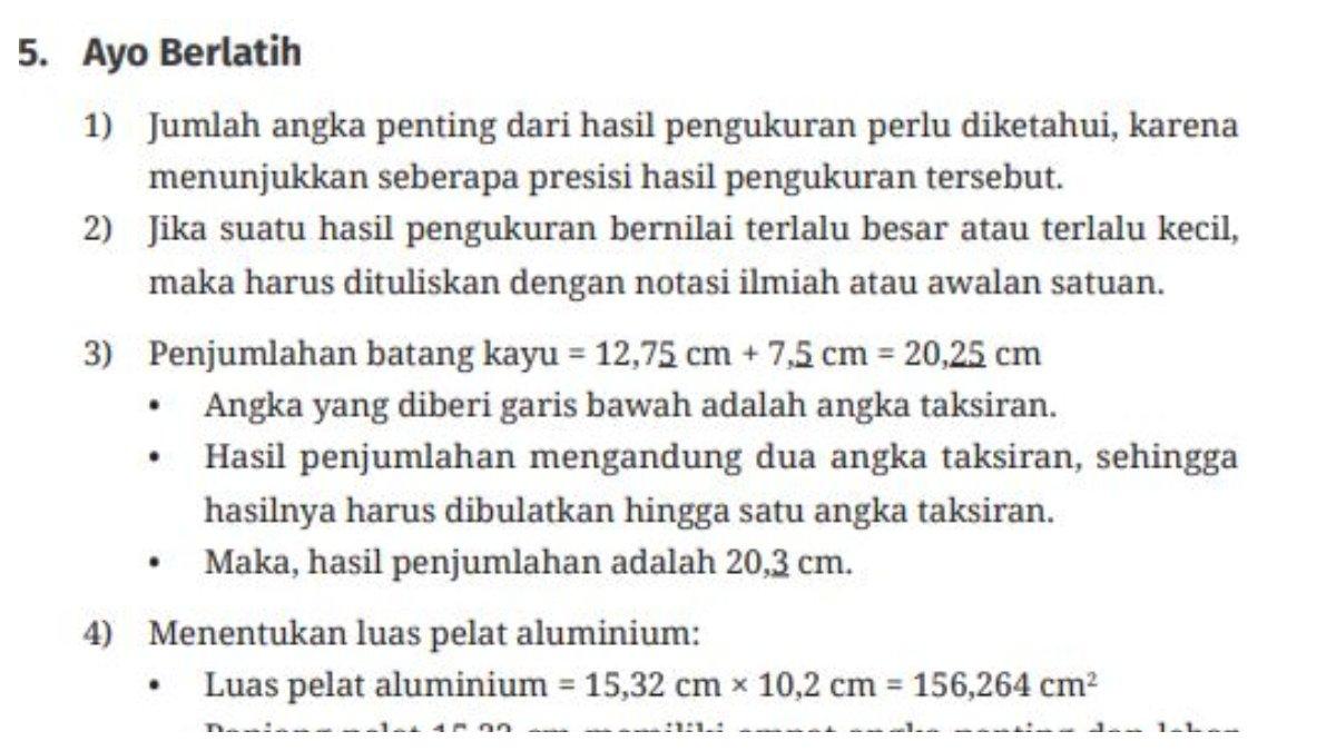Jawaban Soal Ayo Berlatih Bab 1