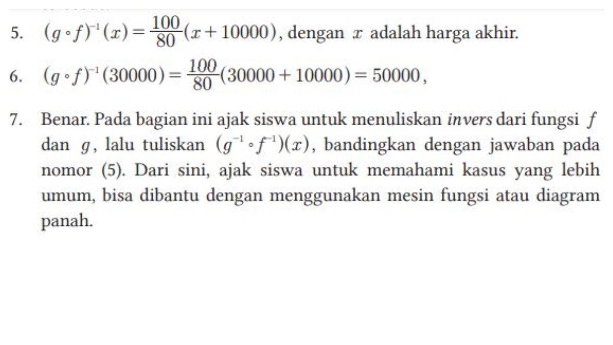 Alternatif penyelesaian soal eksplorasi 1.8 nomor 5, 6, dan 7.