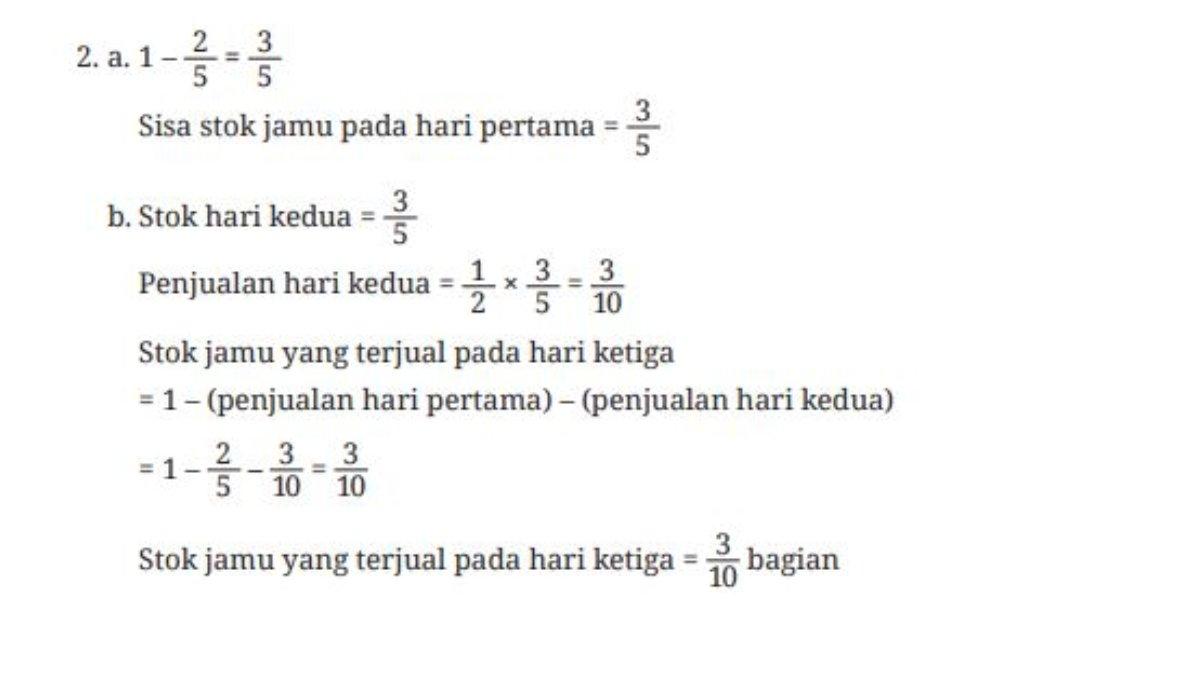 Simak pembahasan soal uji kompetensi nomor 2, halaman 76-77.