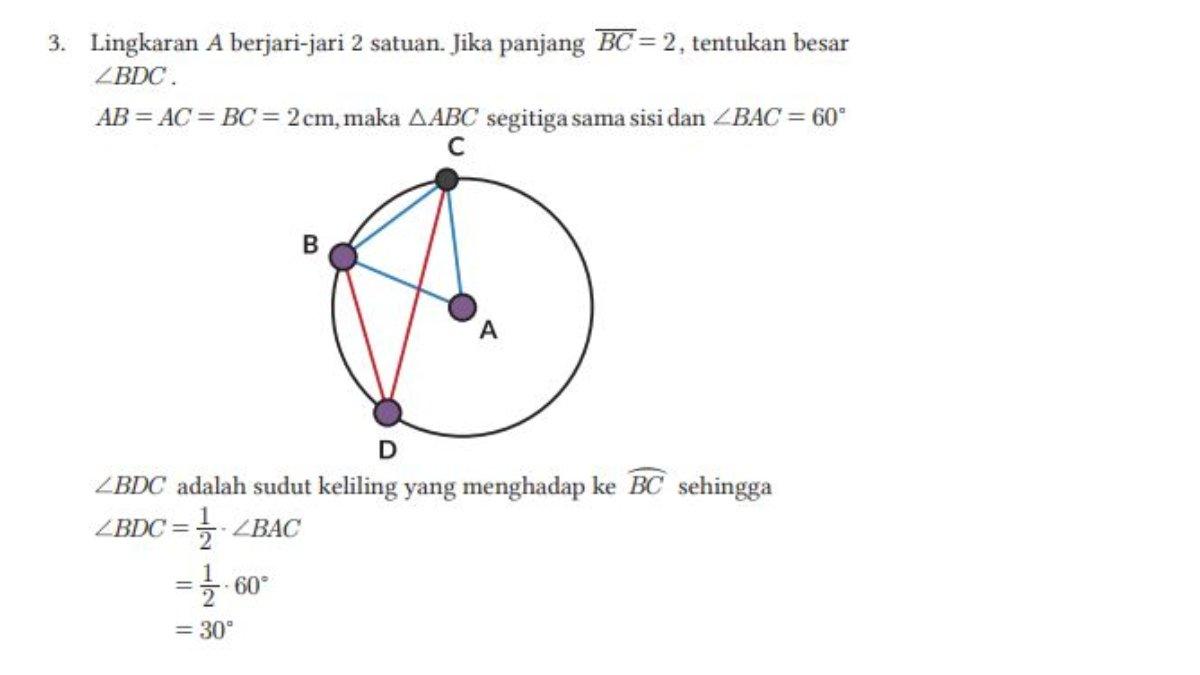 Berikut pembahasan soal nomor 3 latihan 2.1 halaman 58.