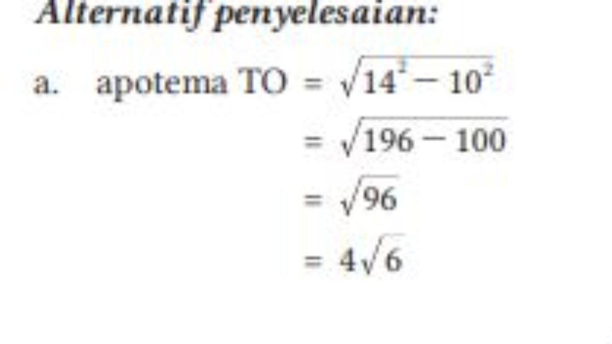Alternatif penyelesaian soal nomor 3 a latihan 2.3.