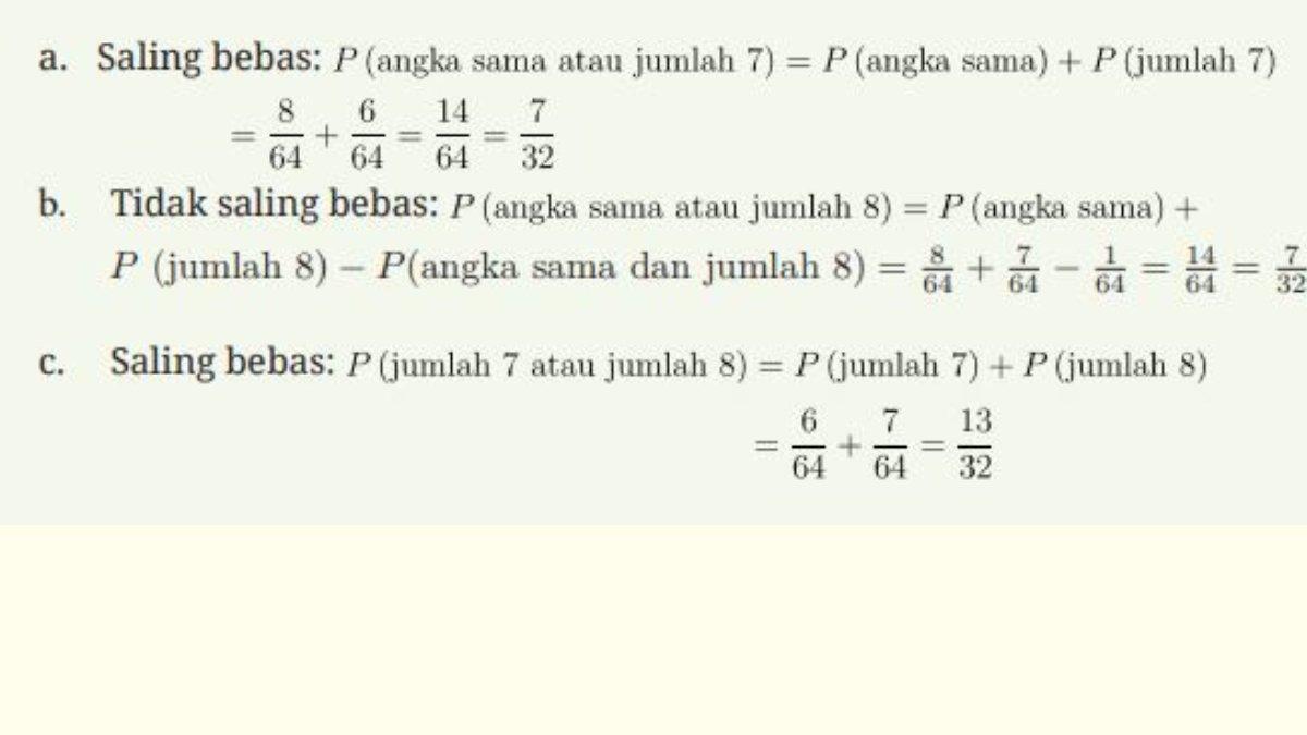 Alternatif Penyelesaian Soal Nomor 3 a, b, dan c.